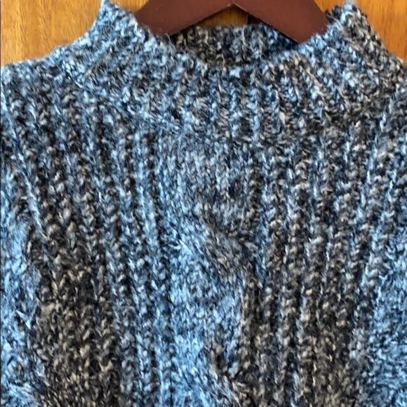 Top Shop Soft Blend‎ Vertical Cable Crew Sweater S - Picture 7 of 14